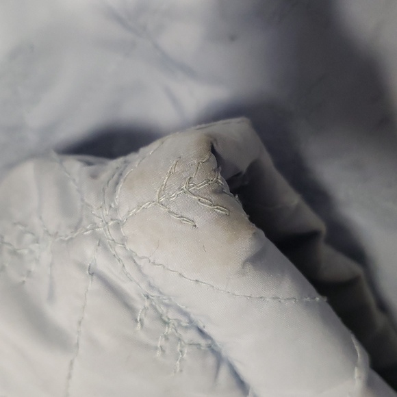 (L) GAP Youth Girl's Plush Lined Cozy Embroidered Coat Outdoor Insulation Hooded - Picture 9 of 10